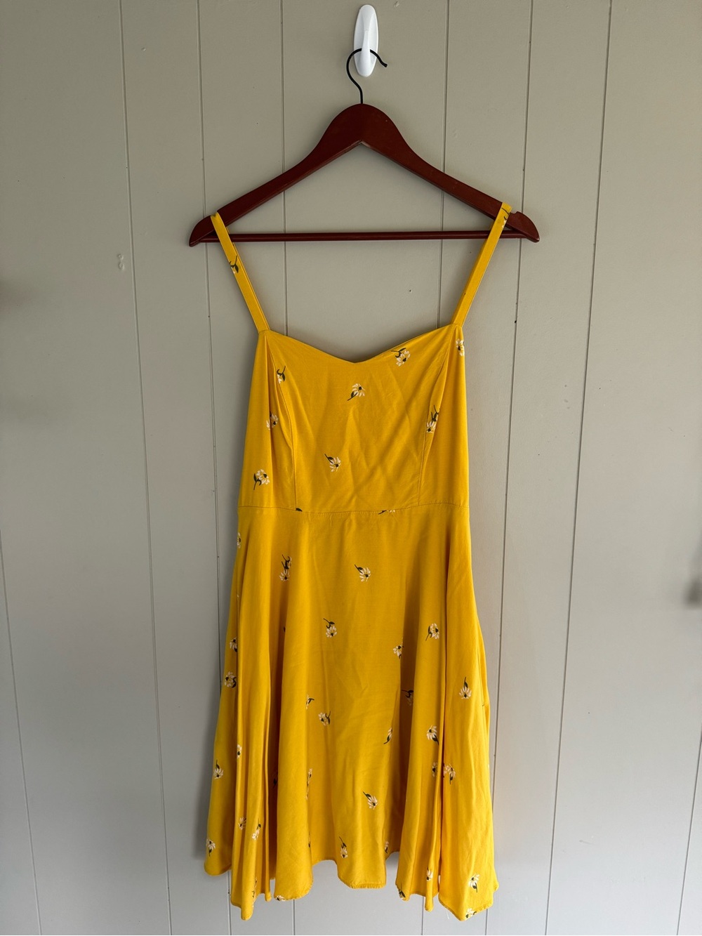 Old Navy Yellow Floral Mini Dress